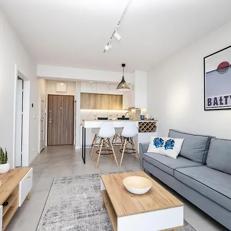 Natural 306 Z Widokiem Na Morze Appartamento Darlowko